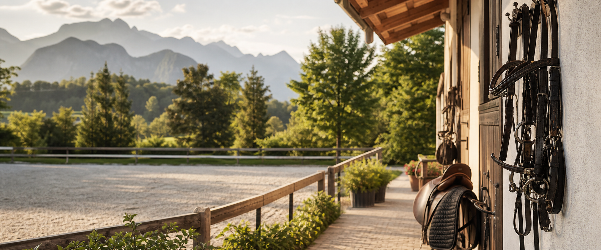 Reitstall und Vereinsumfeld